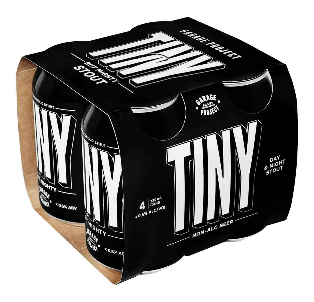 Garage Project TINY Stout 0.5% 330mL 4Pack