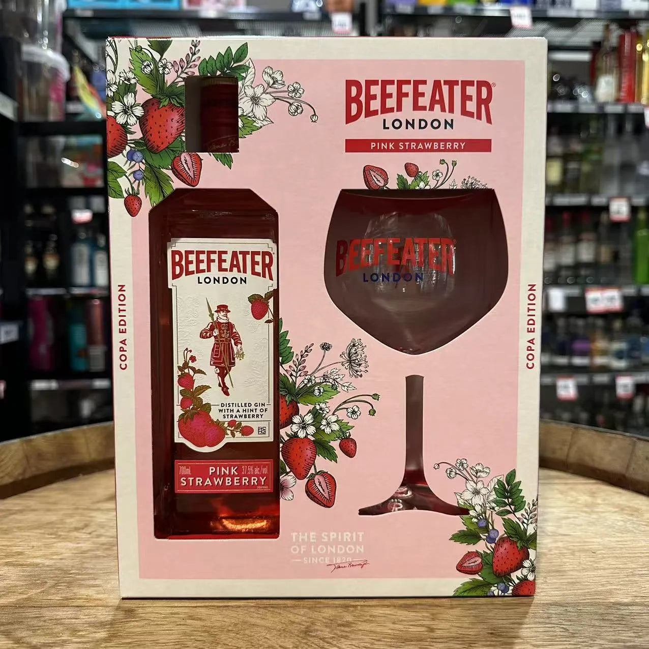 Beefeater Pink Gin & Glass Pack 700mL