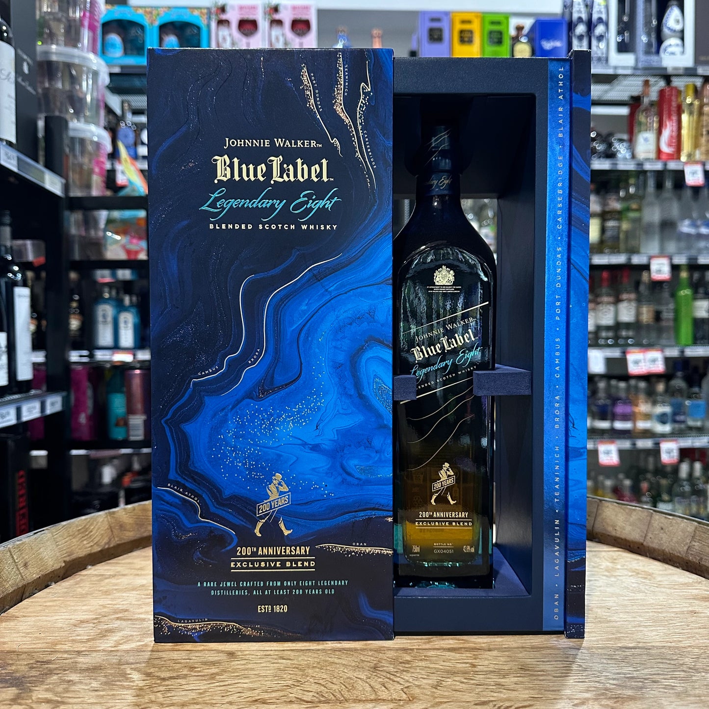 Johnnie Walker Blue Label Legendary Eight 200th Anniversary 750mL