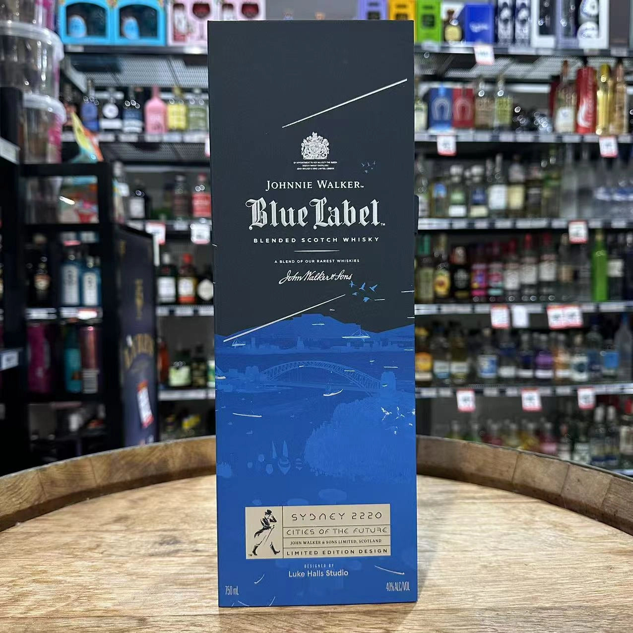 Johnnie Walker Blue Sydney Cities Of The Future Limited Edition Whisky 750mL