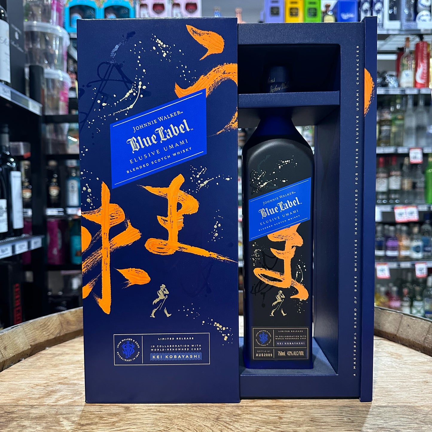 Johnnie Walker Blue Label Elusive Umami Blended Scotch Whisky 750ml