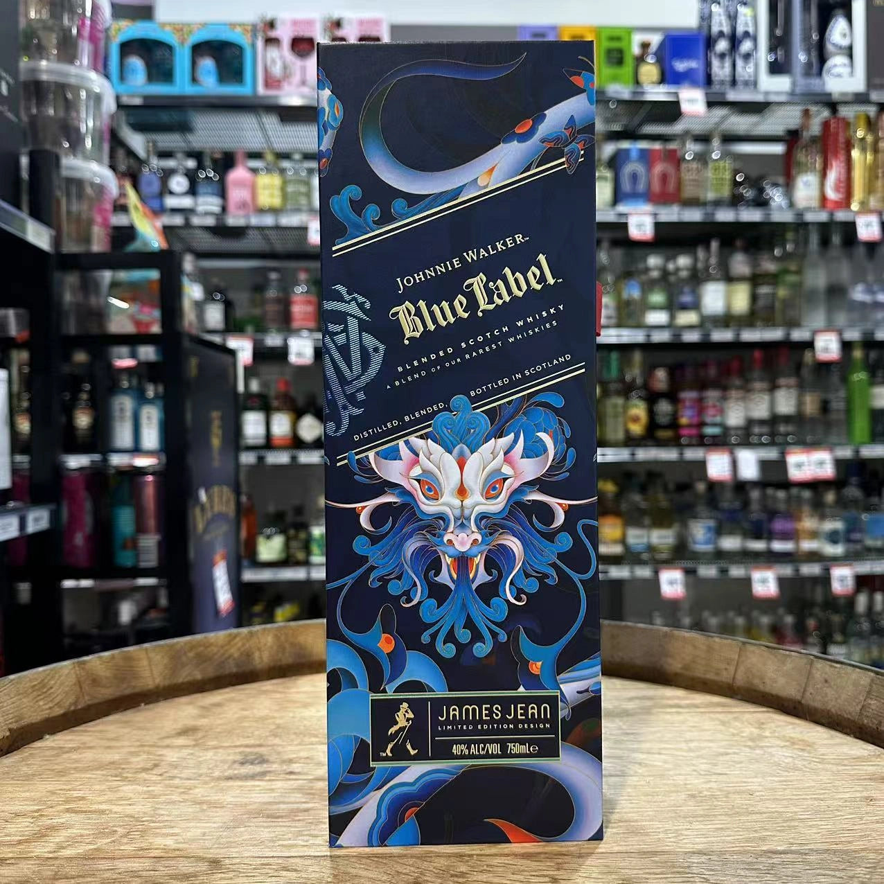 Johnnie Walker Blue Label Year Of The Dragon X James Jean 750mL