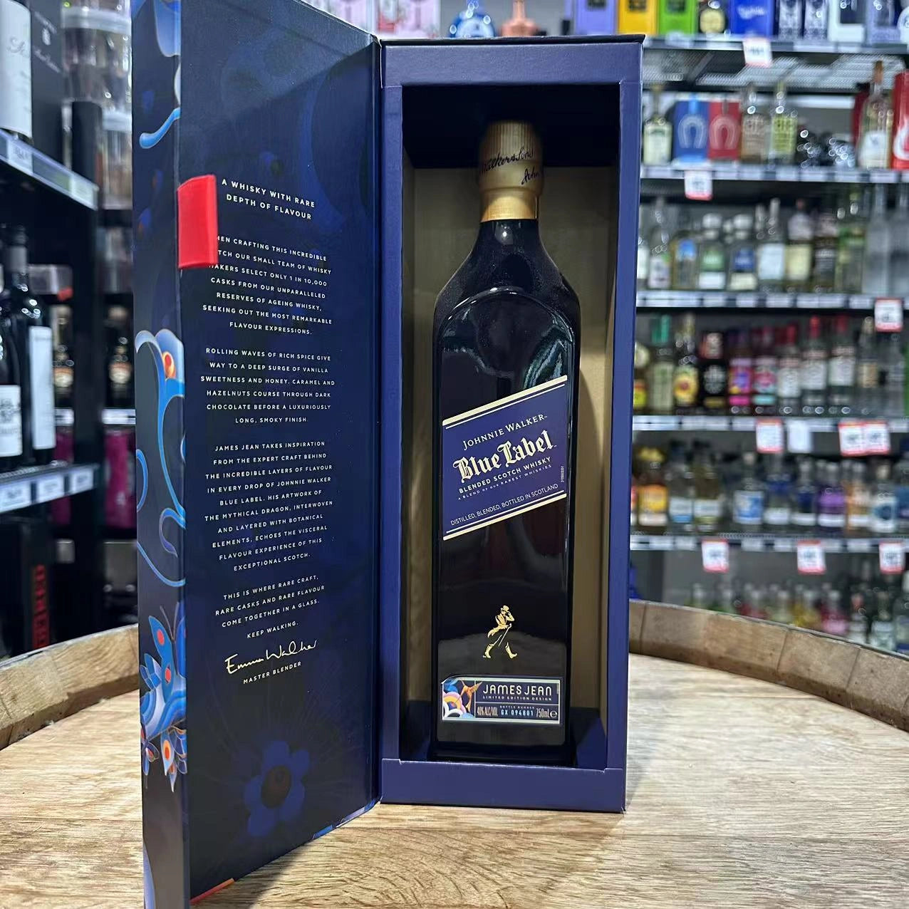 Johnnie Walker Blue Label Year Of The Dragon X James Jean 750mL