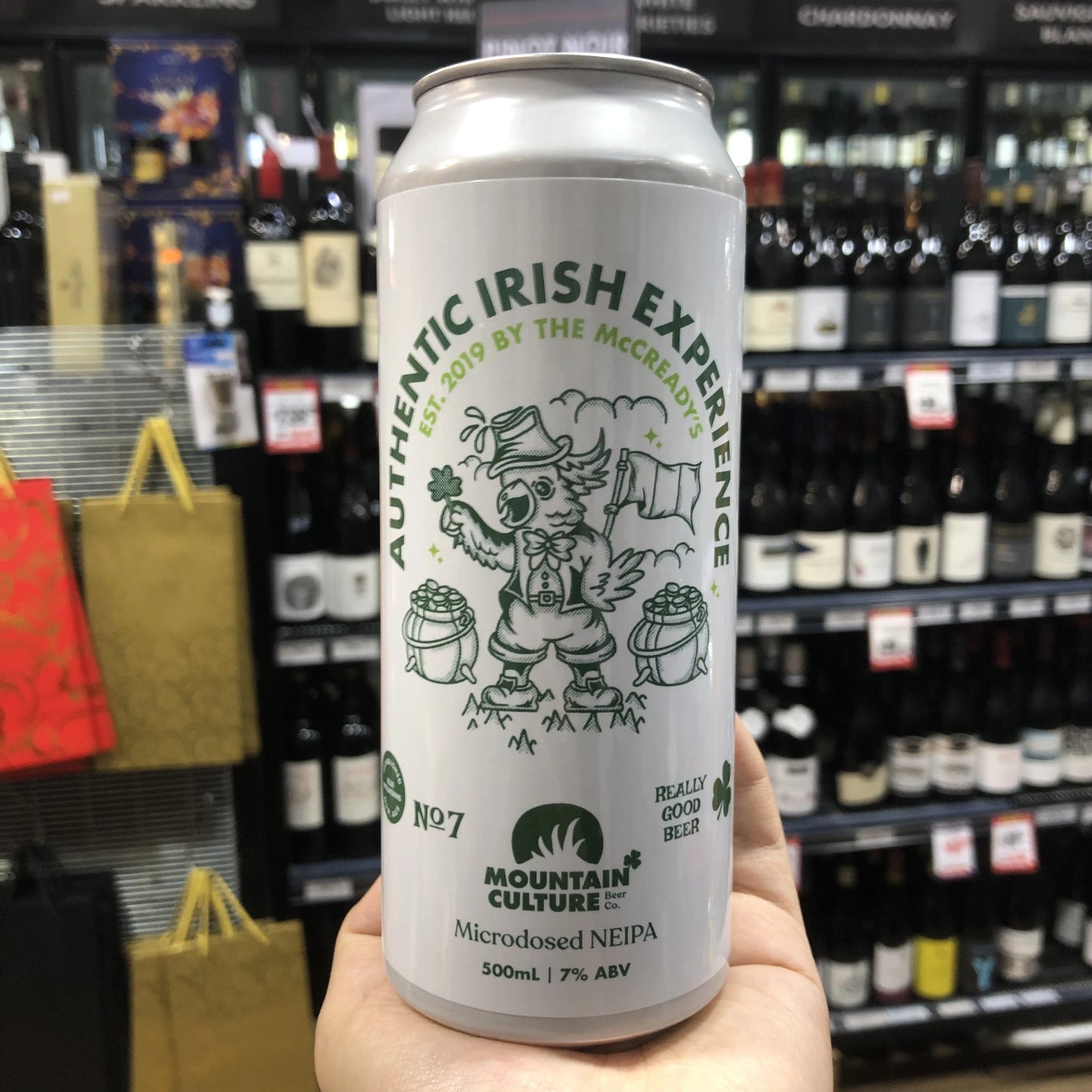 Mountain Culture Authentic Irish Experience NEIPA 7% 500mL
