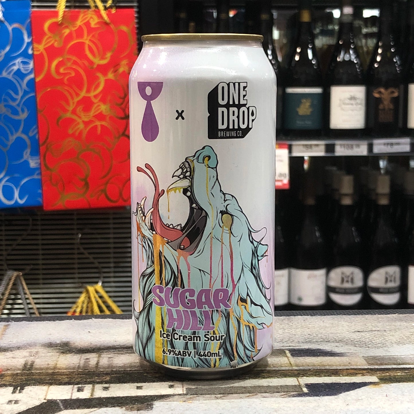 One Drop X Teenage Brewing Sugar Hill Ice Cream Sour 6.9% 440ML