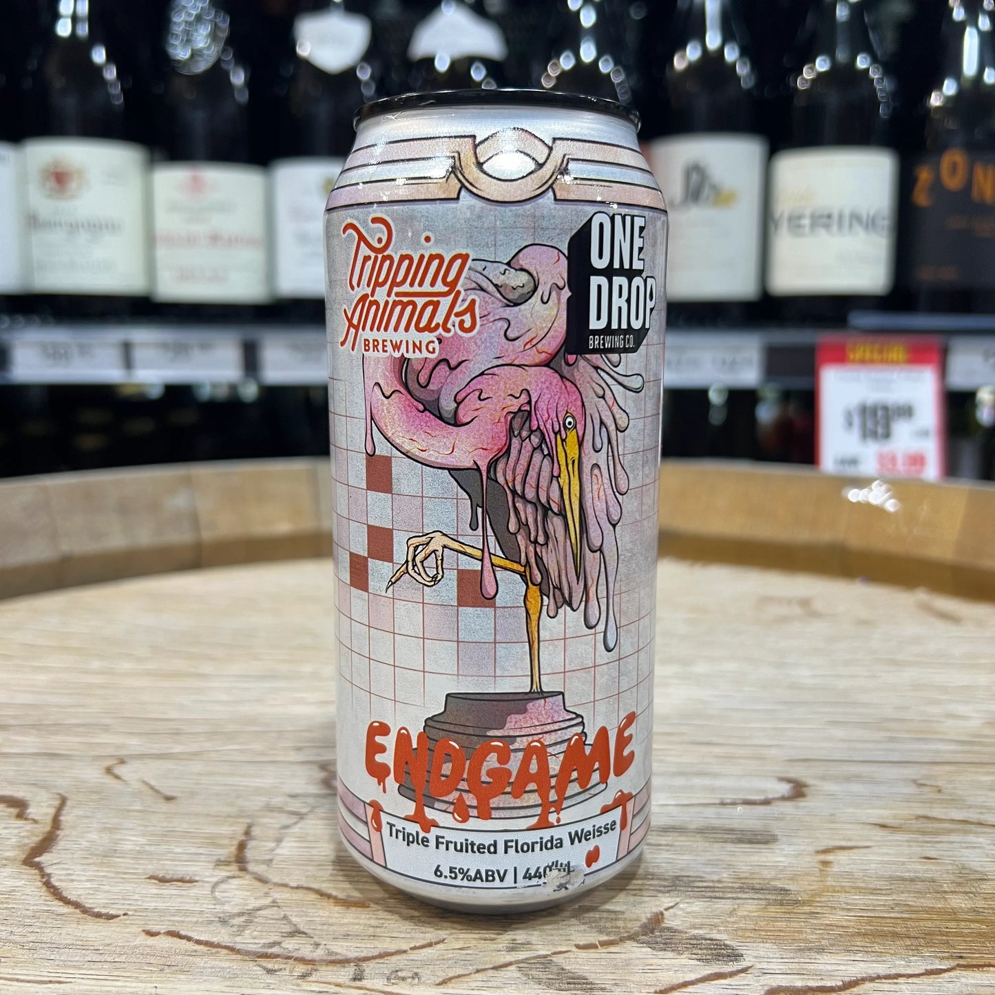 One Drop x Tripping Animals Endgame Triple Fruited Florida Weisse 5.0% 440mL
