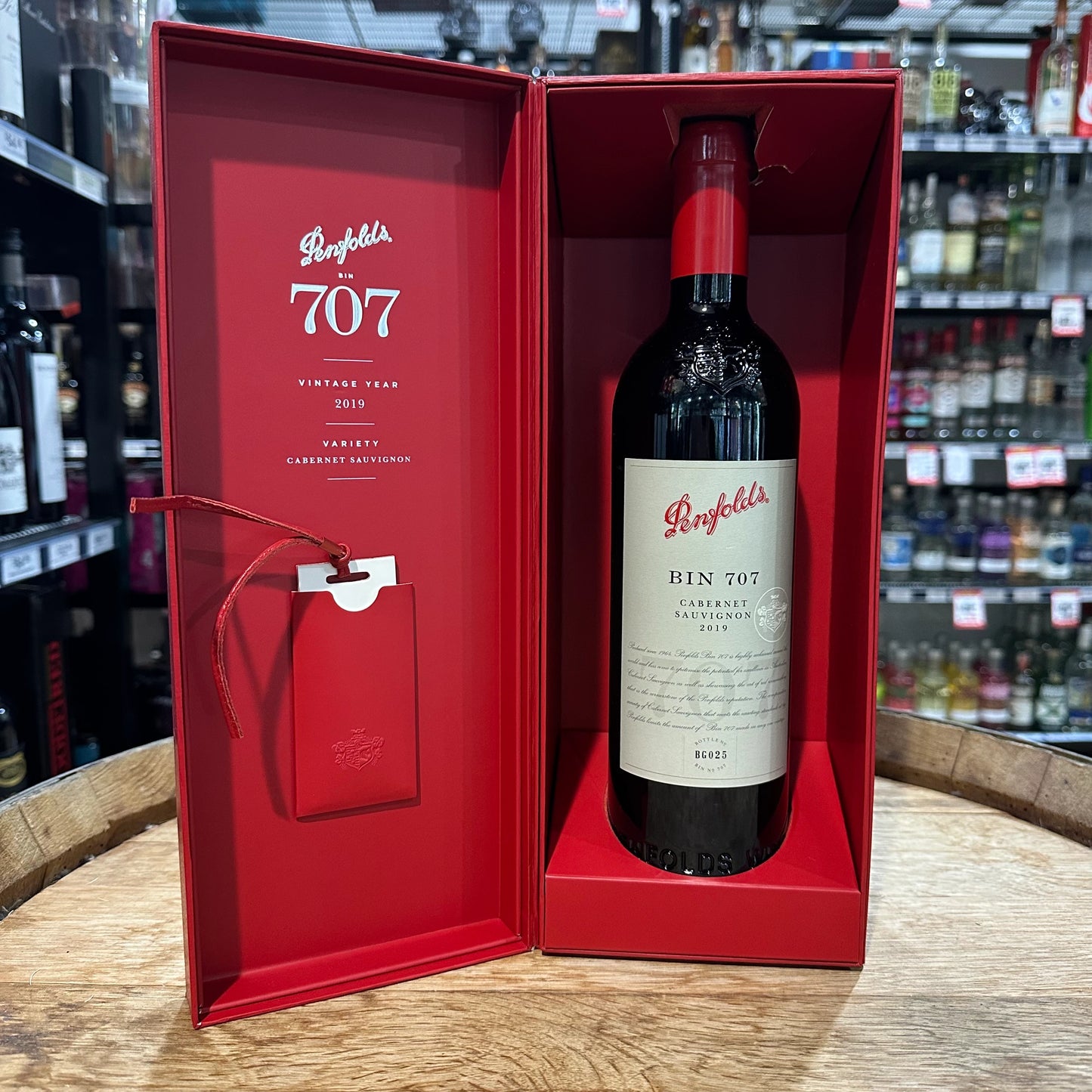 Penfolds Bin 707 Cabernet Sauvignon 2019 Gift Box 750mL