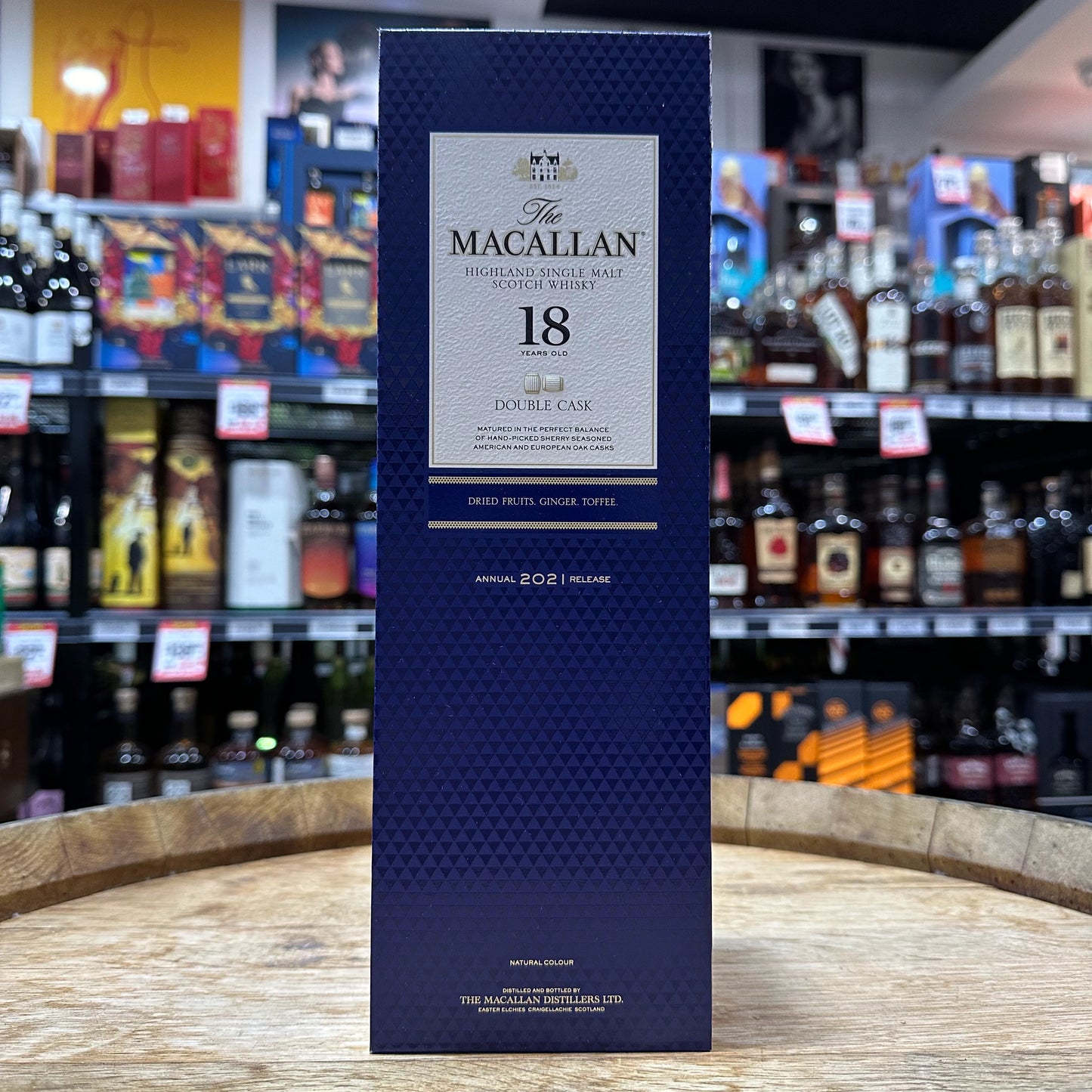 The Macallan 18 Year Old Double Cask Single Malt Scotch Whisky 43% ABV NV 700ml