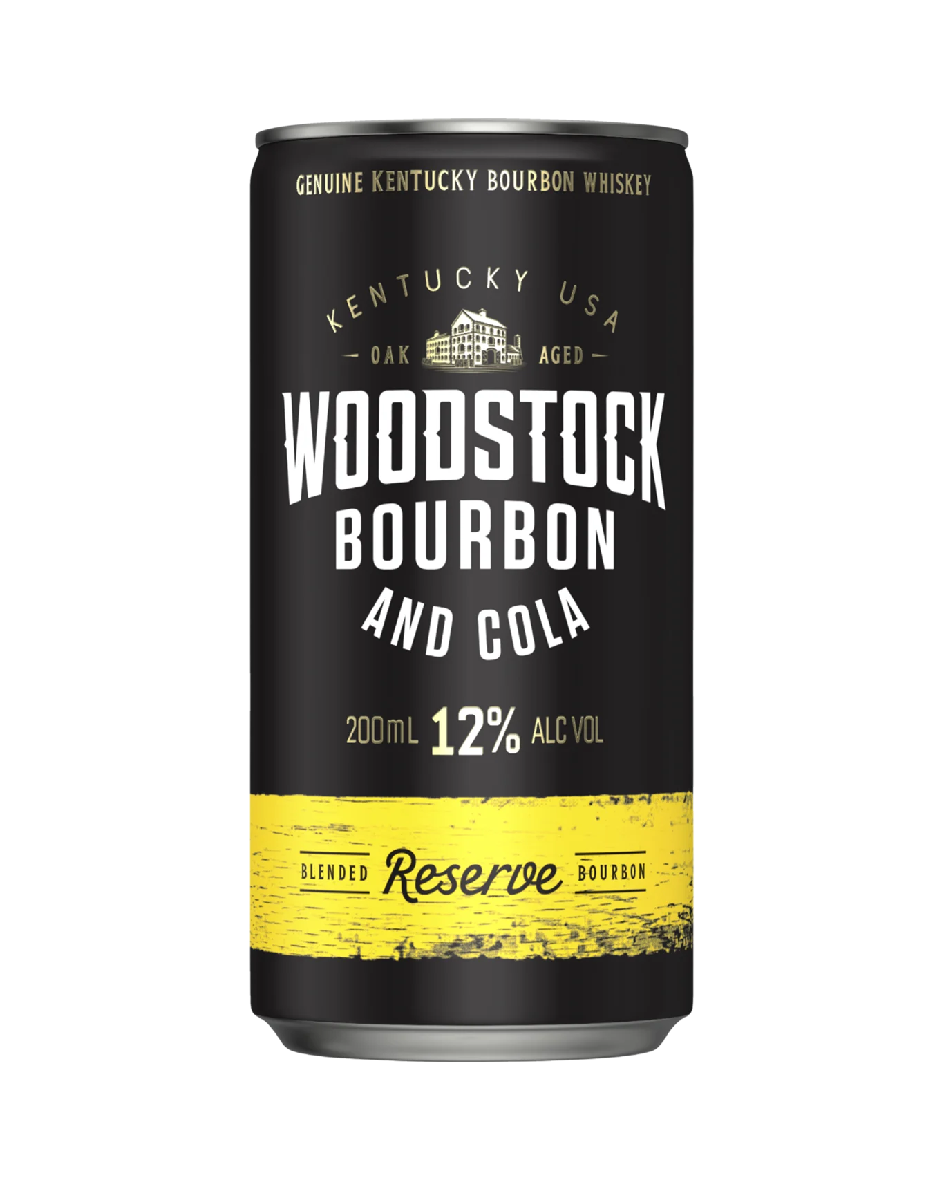 Woodstock Bourbon & Cola 12% Cans 200mL