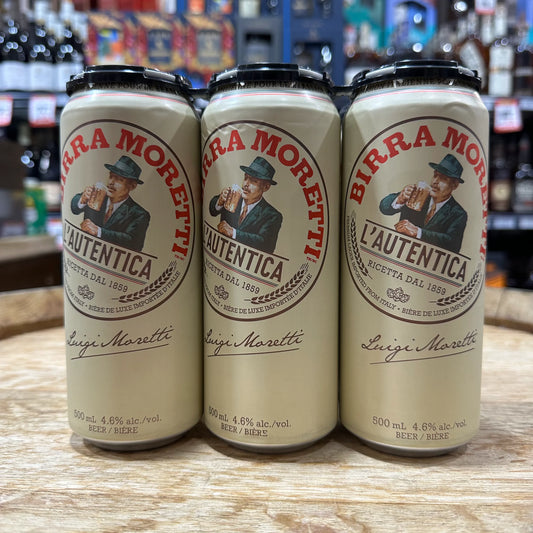 Birra Moretti Italian Lager 500mL