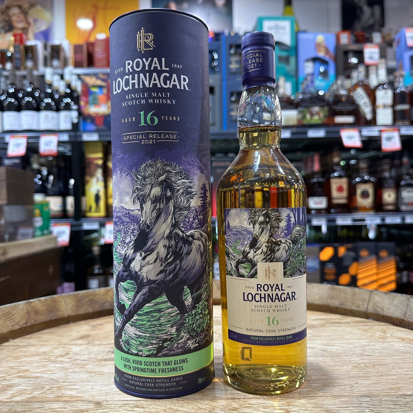 Royal Lochnagar Aged 16 Years Single Malt Scotch Whisky 2021 700mL