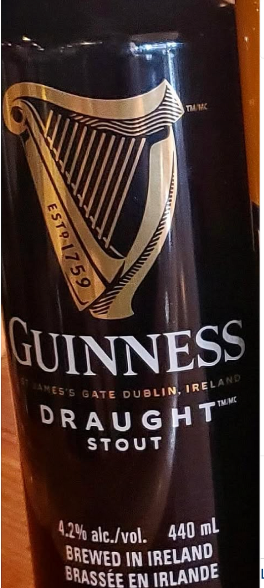 Guinness Draught Stout 4.1% 440ml