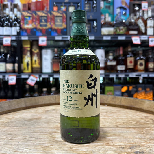 Hakushu 12 Year Old Single Malt Whisky 700mL