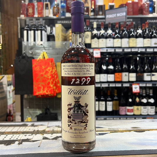 Willett Family Estate Single Barrell bourbon 11 Year Old 65.7% (Barrell no 2895)