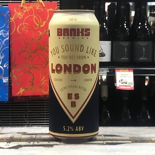 Banks - You Sound Like You're From London ESB