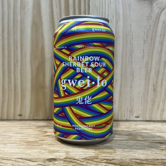 Gweilo Rainbow Sherbet Sour 6% 375mL
