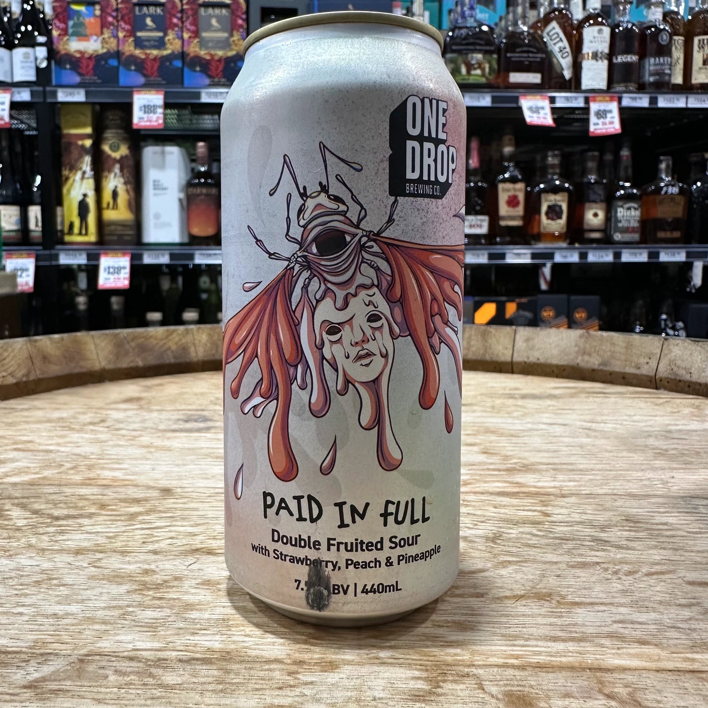 One Drop Paid in Full Double Fruited Sour 440mL