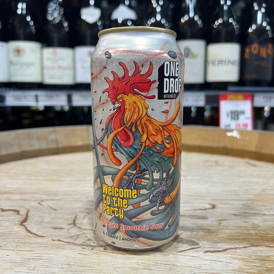 One Drop Welcome To The Party Cream Smoothie Sour 6.1% 440mL